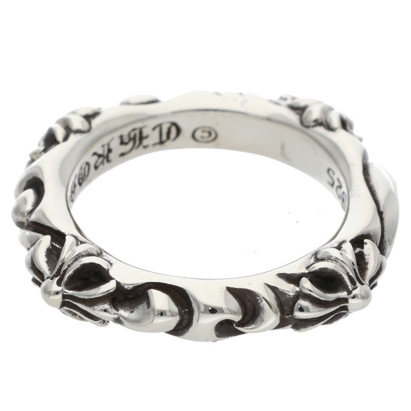 Chrome Hearts SBT BAND Sterling Silver Ring Size ONE SIZE