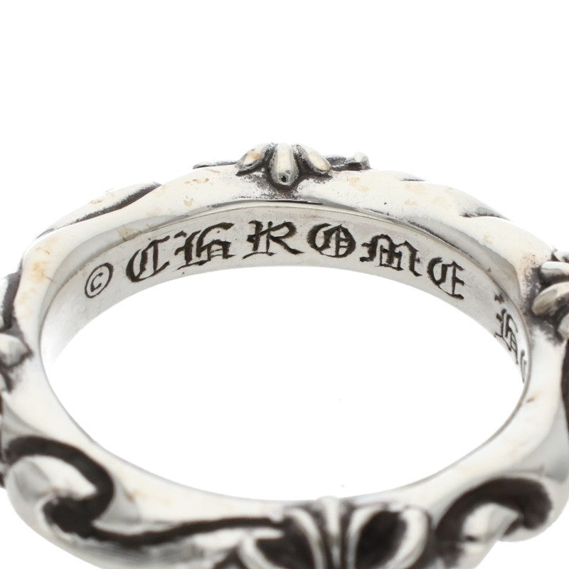 Chrome Hearts SBT BAND Sterling Silver Ring Size ONE SIZE