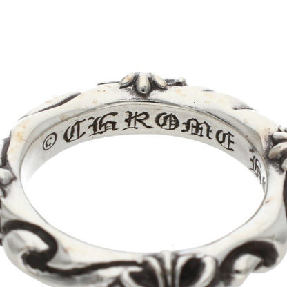 Chrome Hearts SBT BAND Sterling Silver Ring Size ONE SIZE