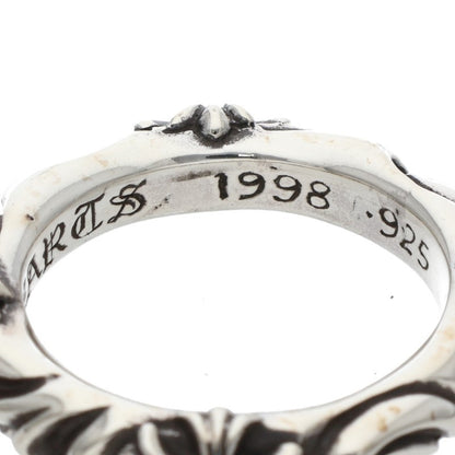 Chrome Hearts SBT BAND Sterling Silver Ring Size ONE SIZE