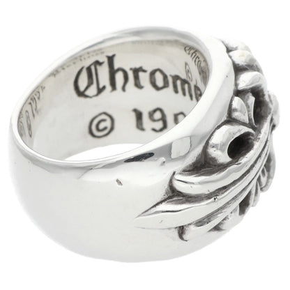 Chrome Hearts FLRL CRS Sterling Silver Ring Size US 3.5