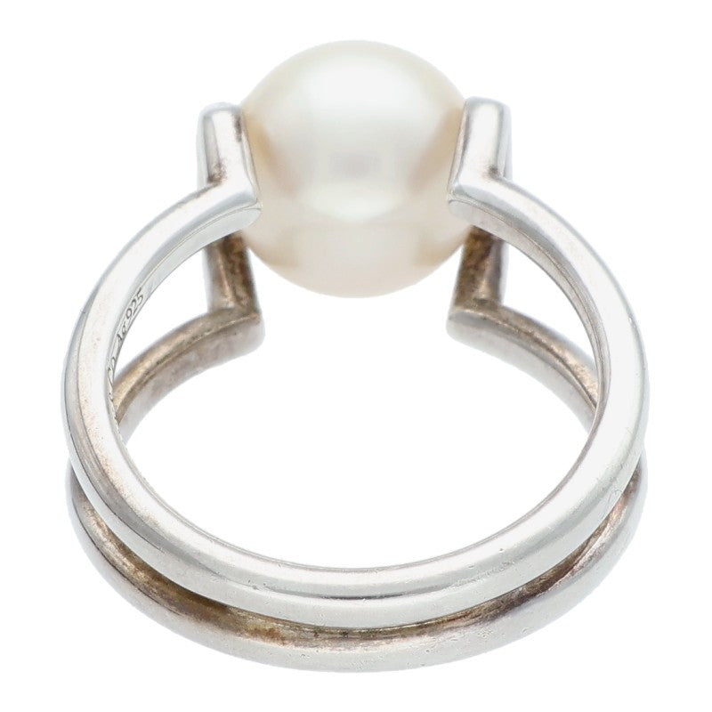 TIFFANY&Co. Hardwear Pearl Silver Ring Size ONE SIZE