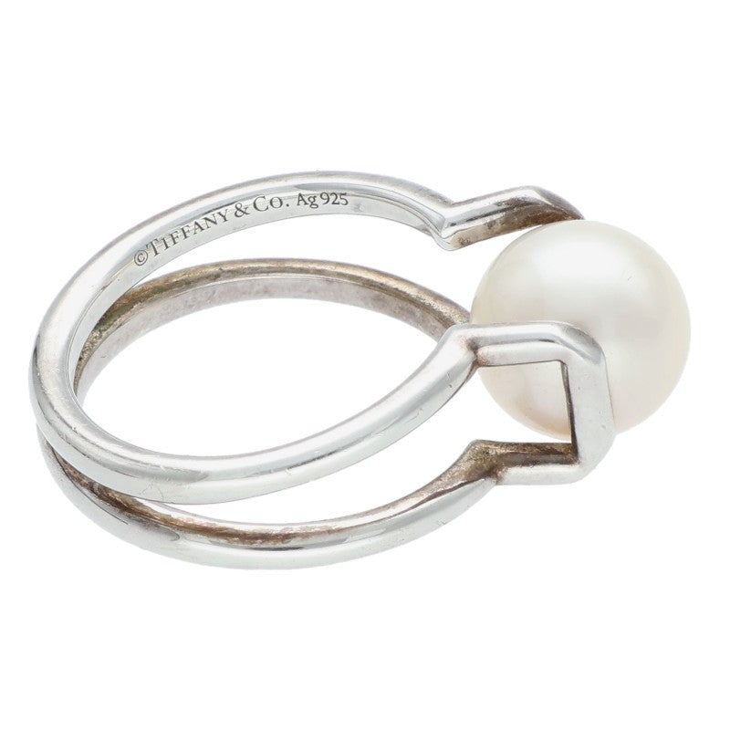 TIFFANY&Co. Hardwear Pearl Silver Ring Size ONE SIZE
