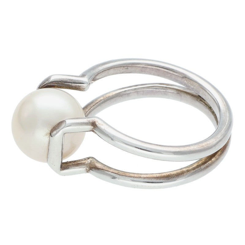 TIFFANY&Co. Hardwear Pearl Silver Ring Size ONE SIZE