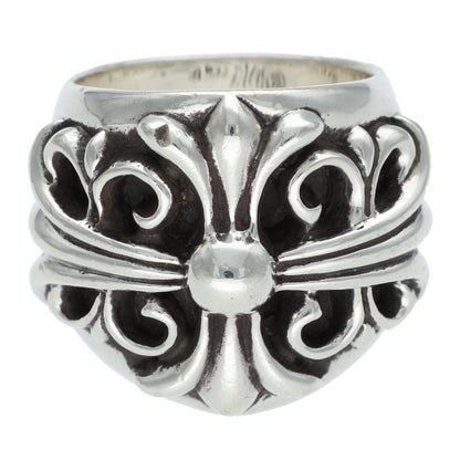 Chrome Hearts KEEPER Sterling Silver Ring Size US 5.5