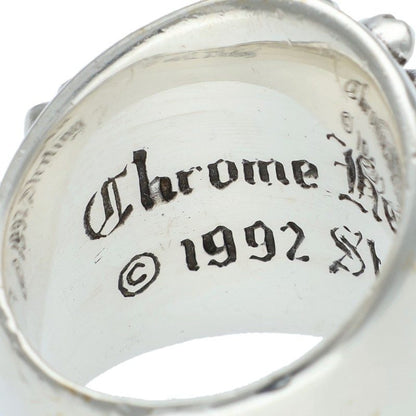 Chrome Hearts KEEPER Sterling Silver Ring Size US 5.5
