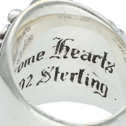 Chrome Hearts KEEPER Sterling Silver Ring Size US 5.5