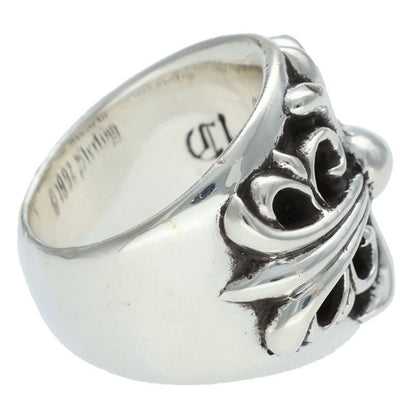 Chrome Hearts KEEPER Sterling Silver Ring Size US 5.5