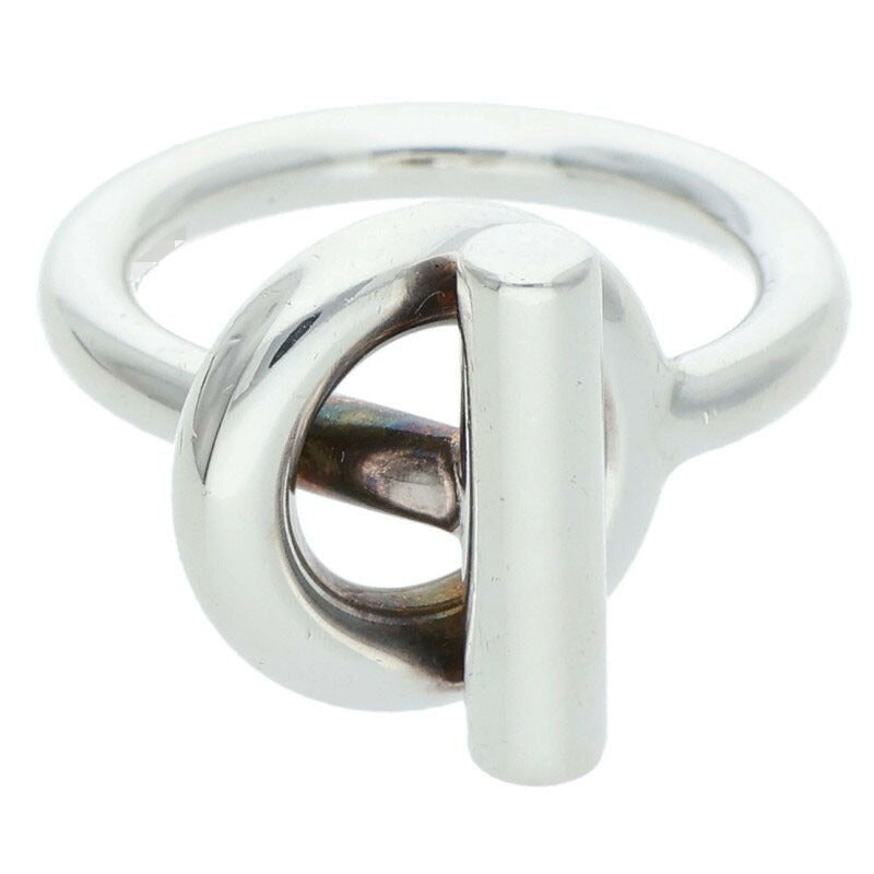 HERMES Echappee Silver Ring Size ONE SIZE