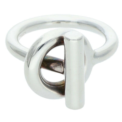 HERMES Echappee Silver Ring Size ONE SIZE