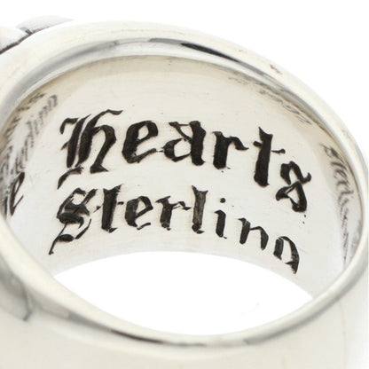 Chrome Hearts FLRL CRS Sterling Silver Ring Size ONE SIZE