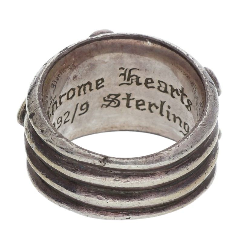 Chrome Hearts DAGGER Sterling Silver Ring Size US 6.5