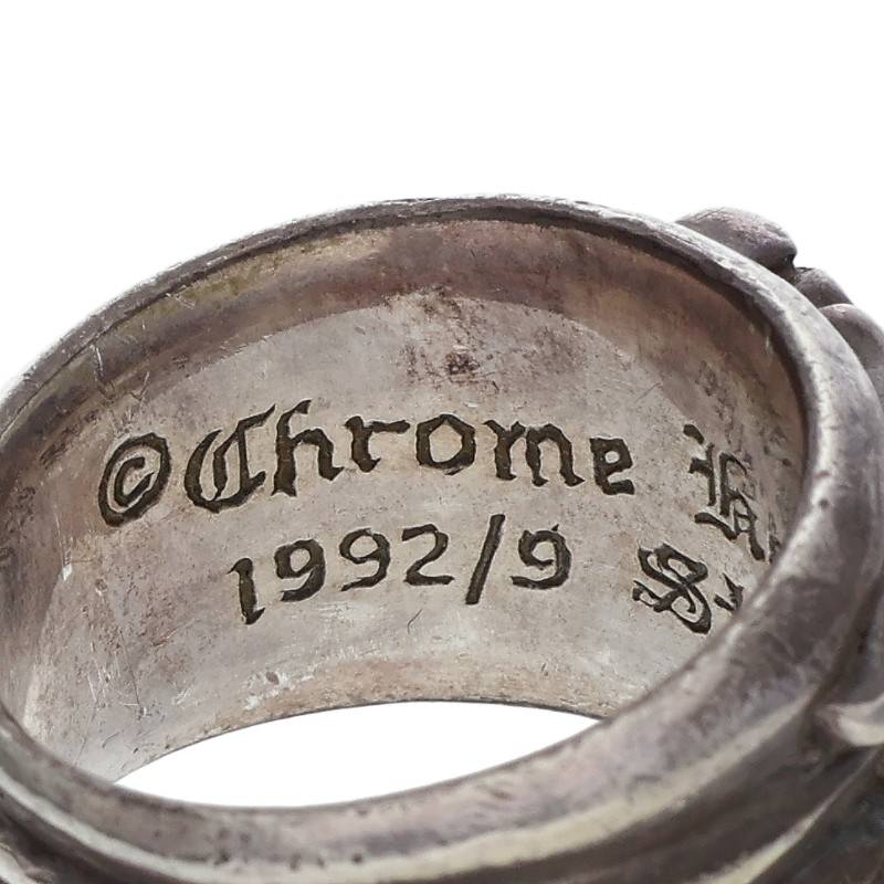 Chrome Hearts DAGGER Sterling Silver Ring Size US 6.5