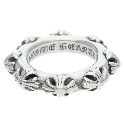 Chrome Hearts CROSS BAND Sterling Silver Ring Size ONE SIZE