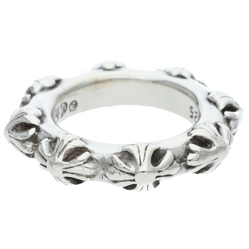 Chrome Hearts CROSS BAND Sterling Silver Ring Size ONE SIZE