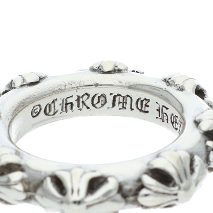 Chrome Hearts CROSS BAND Sterling Silver Ring Size ONE SIZE