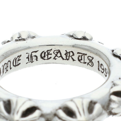 Chrome Hearts CROSS BAND Sterling Silver Ring Size ONE SIZE