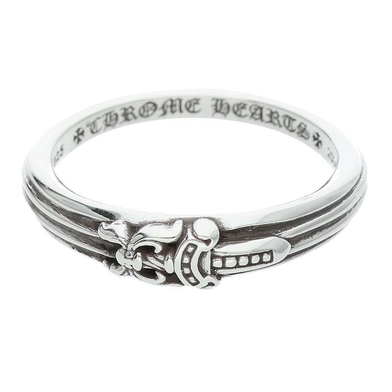 Chrome Hearts BABY CLSC Dagger Silver Ring Size JP 26