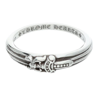 Chrome Hearts BABY CLSC Dagger Silver Ring Size JP 26