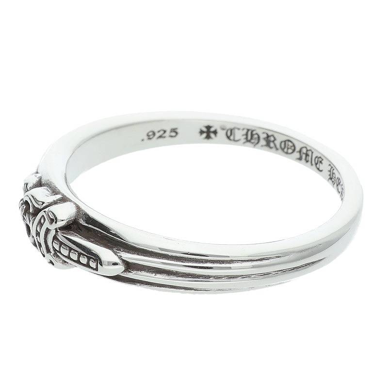 Chrome Hearts BABY CLSC Dagger Silver Ring Size JP 26