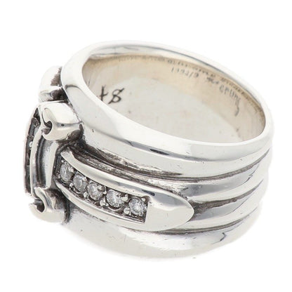 Chrome Hearts DAGGER P DMND Pave Diamond Ring Size ONE SIZE
