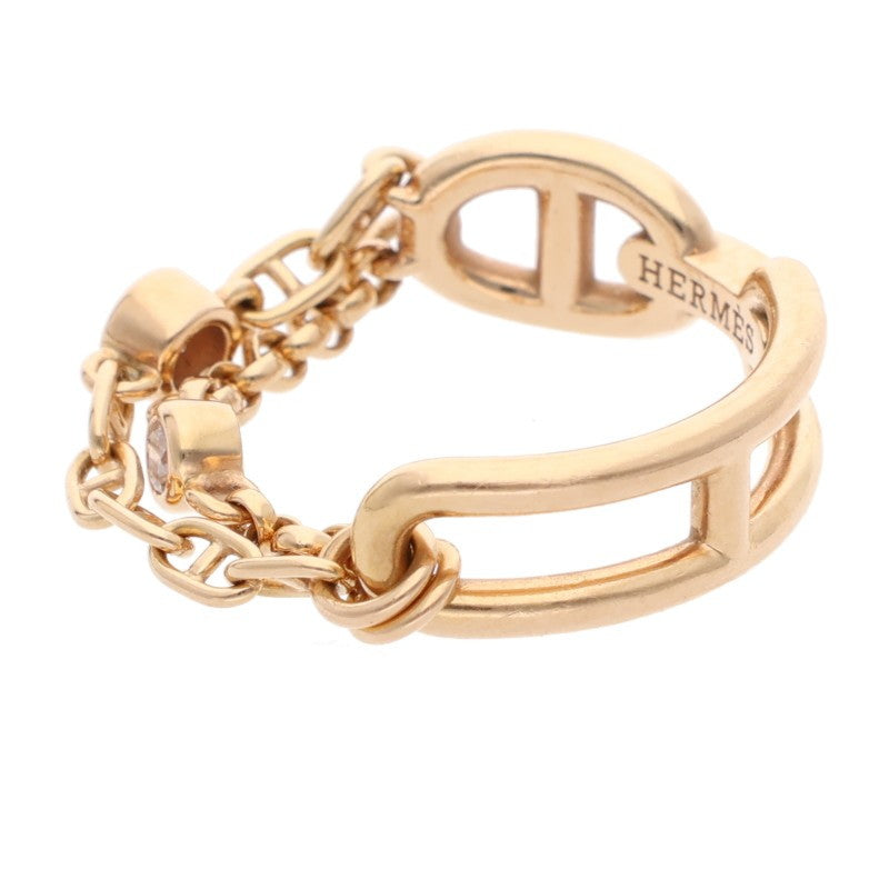 HERMES Chaine d'Ancre Chaos PM 18K PG Diamond Size ONE SIZE