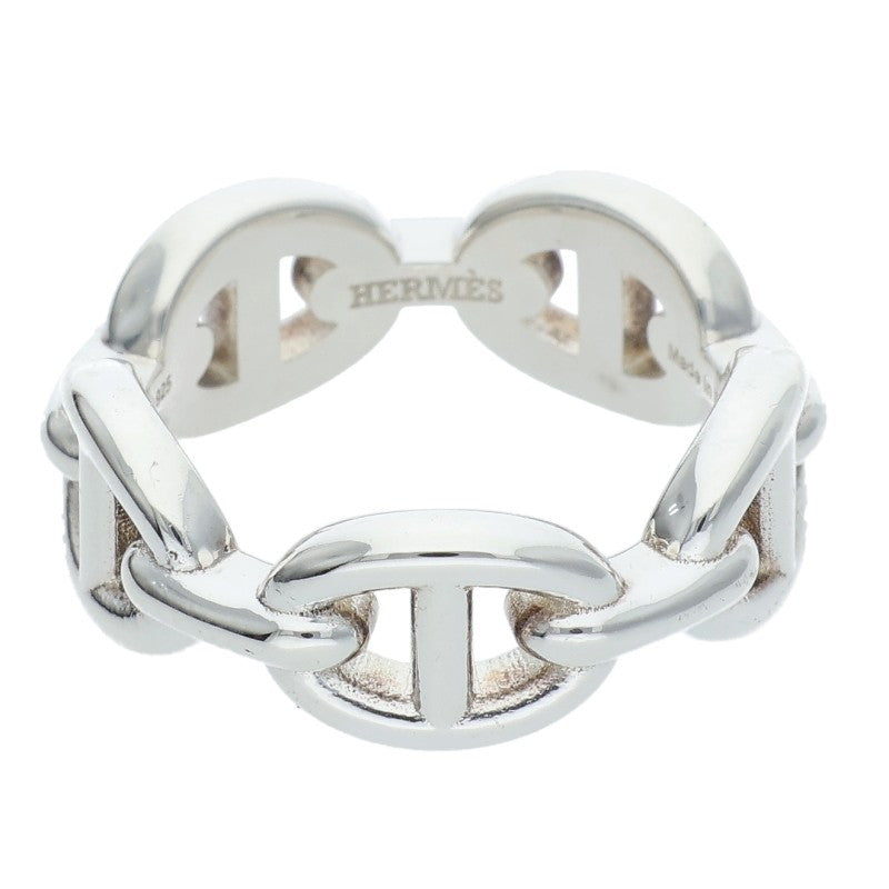 HERMES Chaine d'Ancre Enchainee PM Ring Size ONE SIZE Silver