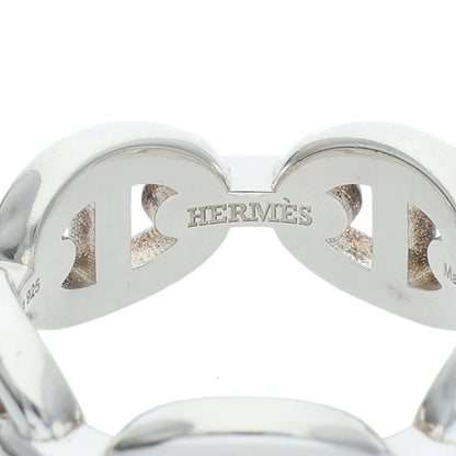HERMES Chaine d'Ancre Enchainee PM Ring Size ONE SIZE Silver