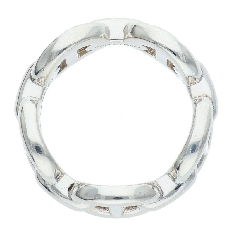 HERMES Chaine d'Ancre Enchainee PM Ring Size ONE SIZE Silver