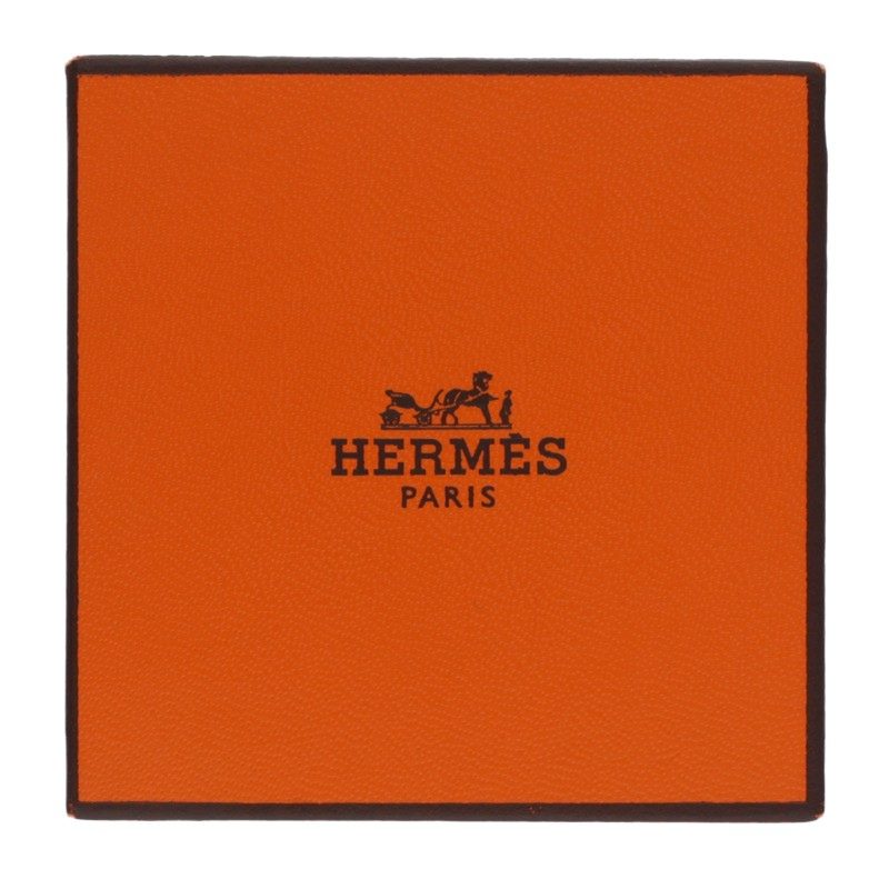 HERMES Croisette Silver Ring Size ONE SIZE