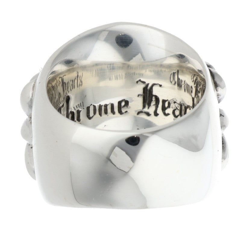 Chrome Hearts Keeper Silver Ring Size US 5.5