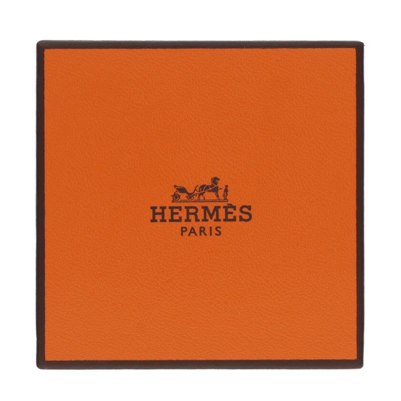 HERMES Croisette 925 Silver Ring Size ONE SIZE