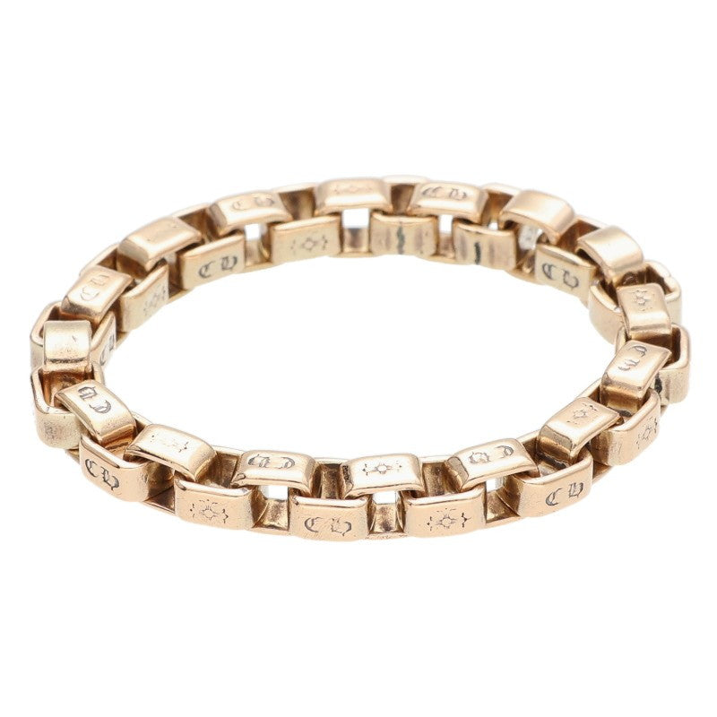 Chrome Hearts 22K Box Chain Gold Ring Size US 13.5