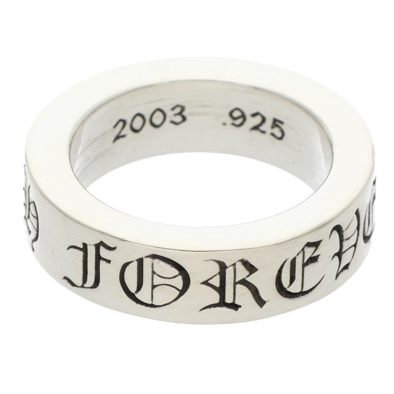 Chrome Hearts 6mm Spacer Forever Silver Ring Size ONE SIZE