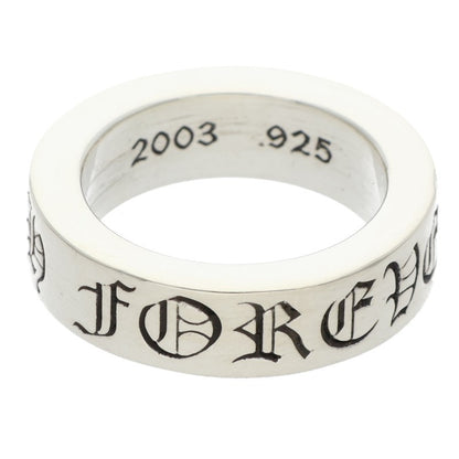 Chrome Hearts 6mm Spacer Forever Silver Ring Size ONE SIZE