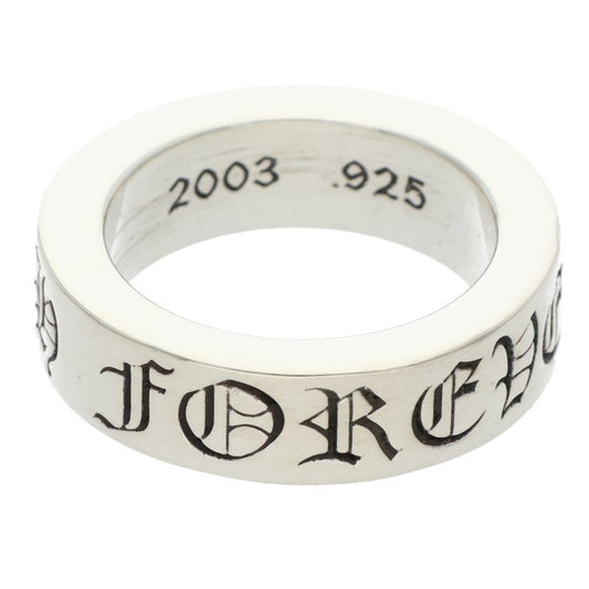 Chrome Hearts 6mm Spacer Forever Silver Ring Size ONE SIZE