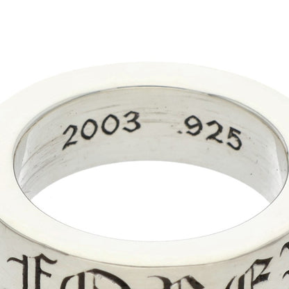 Chrome Hearts 6mm Spacer Forever Silver Ring Size ONE SIZE