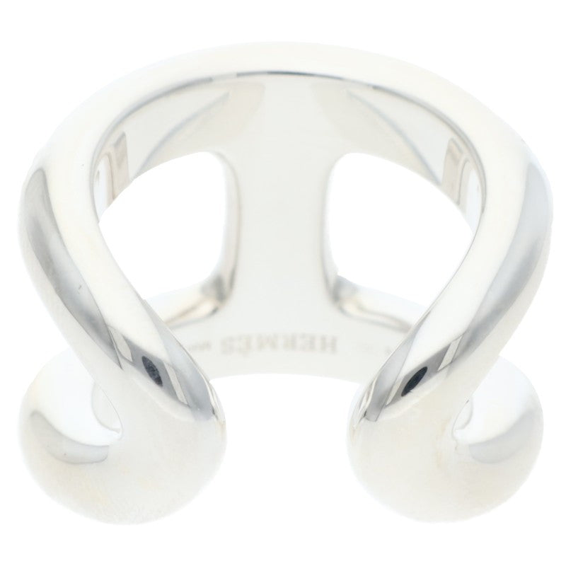 HERMES Osmose GM 925 Silver Ring Size ONE SIZE