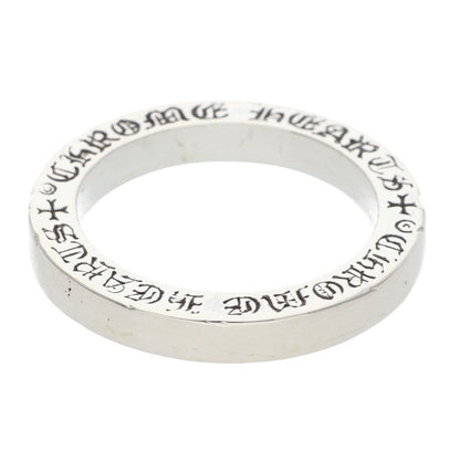 Chrome Hearts 3mm Spacer Plane Silver Ring Size ONE SIZE