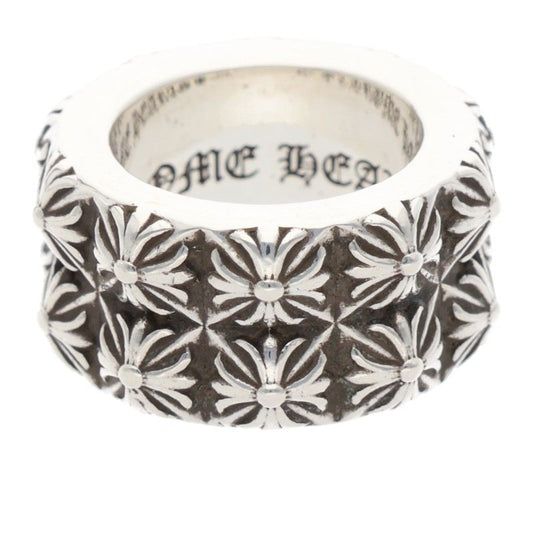 Chrome Hearts PETE PUNK DOUBLE Silver Ring Size ONE SIZE