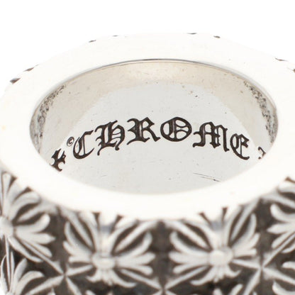 Chrome Hearts PETE PUNK DOUBLE Silver Ring Size ONE SIZE