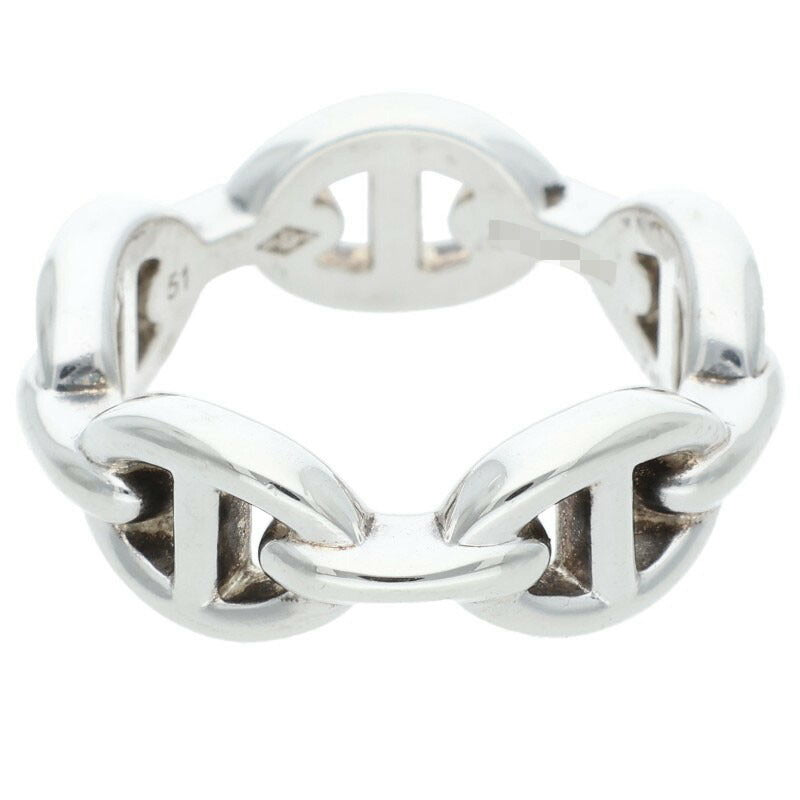 HERMES Chaine d'Ancre Enchainee PM 925 Ring Size ONE SIZE
