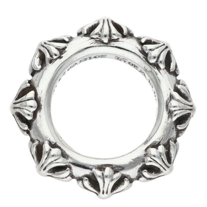 Chrome Hearts CROSS BAND Silver Ring Size ONE SIZE