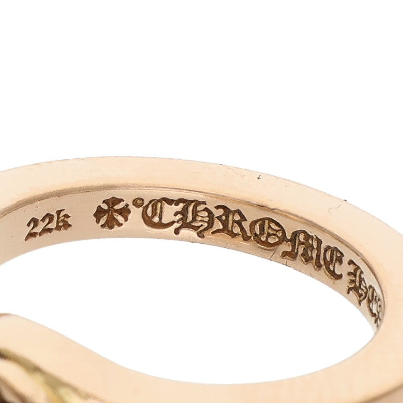 Chrome Hearts 22K DBL NGTV CH PLUS Diamond Size ONE SIZE