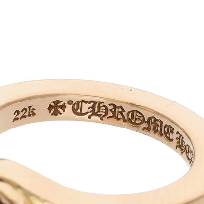 Chrome Hearts 22K DBL NGTV CH PLUS Diamond Size ONE SIZE