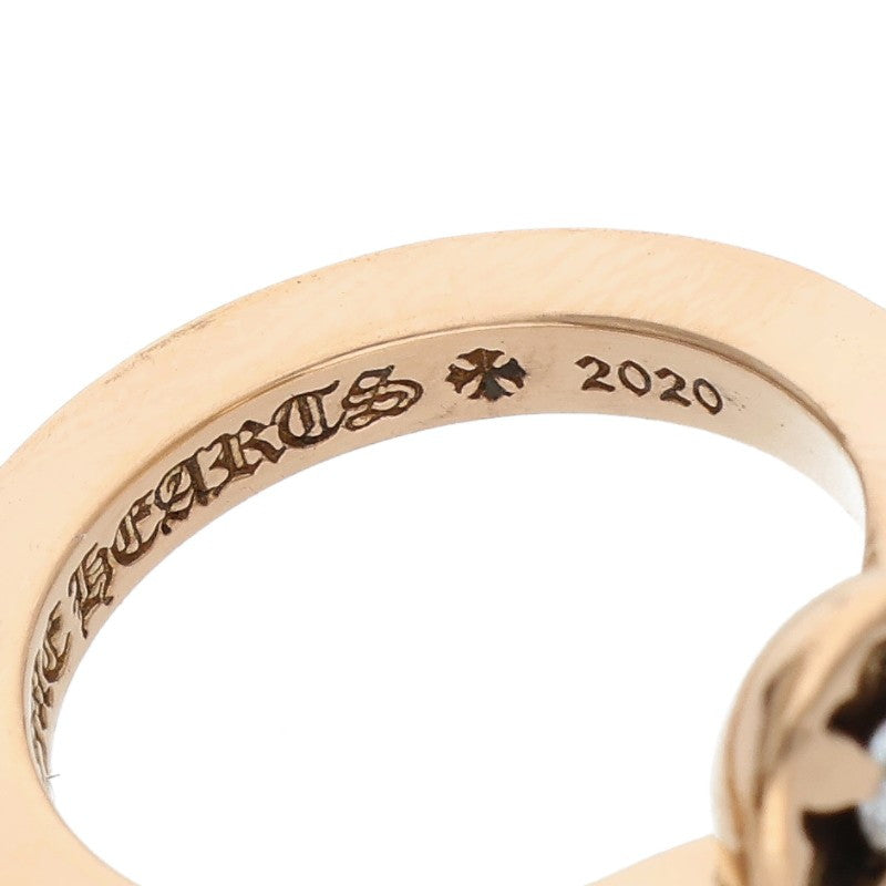 Chrome Hearts 22K DBL NGTV CH PLUS Diamond Size ONE SIZE