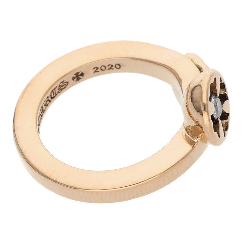 Chrome Hearts 22K DBL NGTV CH PLUS Diamond Size ONE SIZE