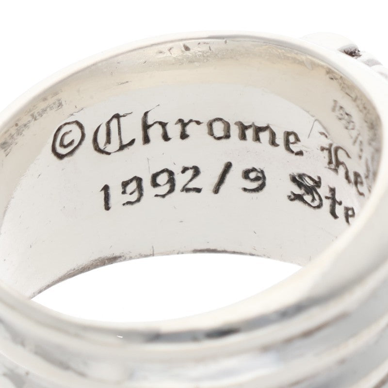 Chrome Hearts Dagger Sterling Silver Ring Size US 9