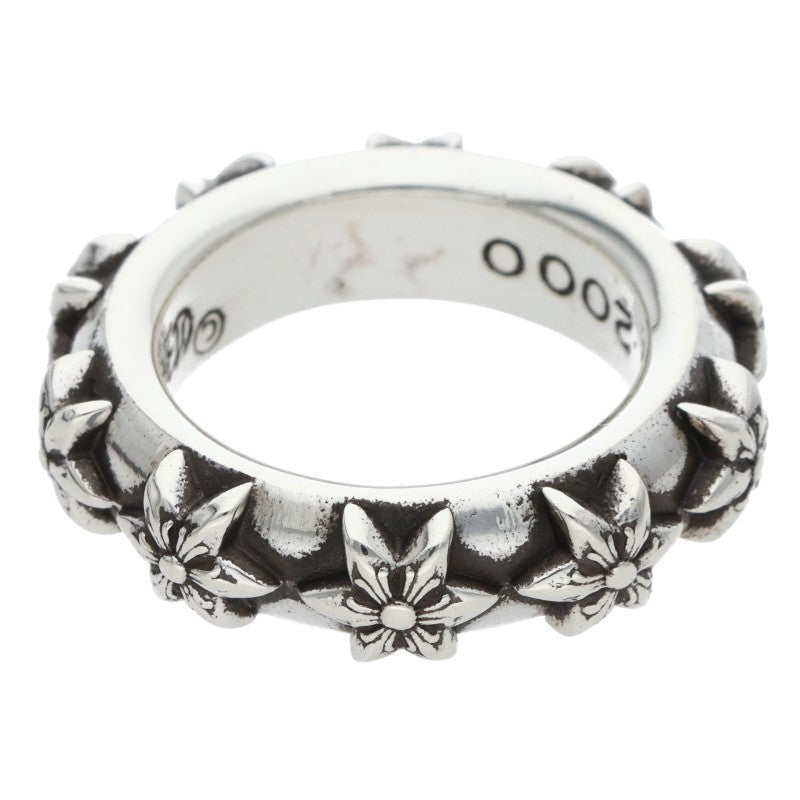 Chrome Hearts STAR BAND Silver Ring Size ONE SIZE