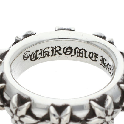 Chrome Hearts STAR BAND Silver Ring Size ONE SIZE